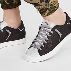 P448 John Black Zebra Distressed Sneaker
SIZE 39 US 8.5-9